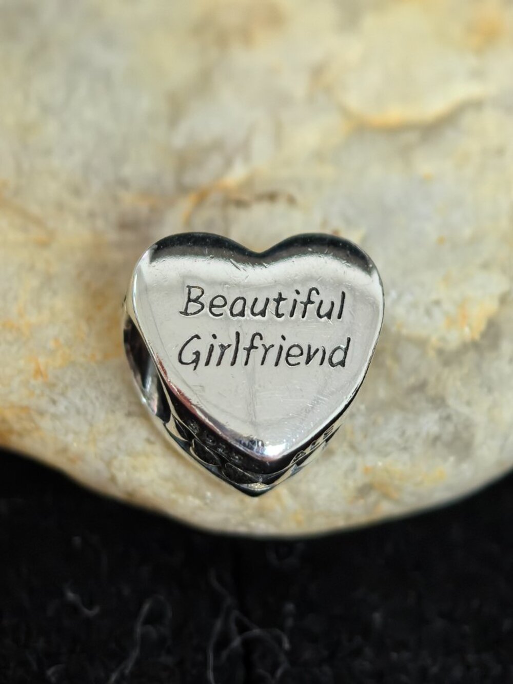 Pandora Beautiful Girlfriend Heart Exclusive Charm, S925 Silver (Women's)